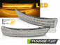 Preview: Upgrade LED Seitenblinker für Ford Focus MK2/MK3 3/5 Türer 08-17 / Mondeo MK4 Lim./Touring 10-14 Weiß dynamisch